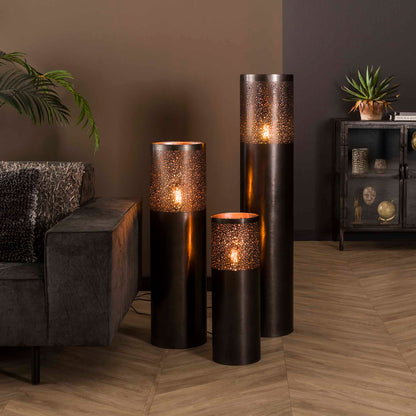 Vloerlamp Cilinder | Small | Zwart