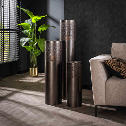 Vloerlamp Cilinder | Medium | Zwart