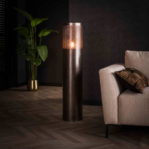 Vloerlamp Cilinder | Large | Zwart