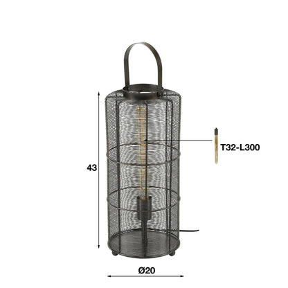 Vloerlamp Reach | Zwart
