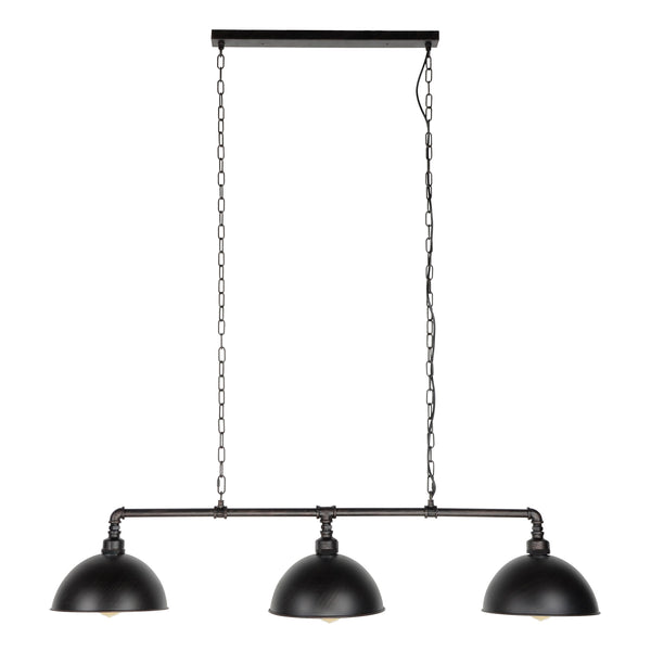 Hanglamp Tube 3L, vooraanzicht op witte achtergrond