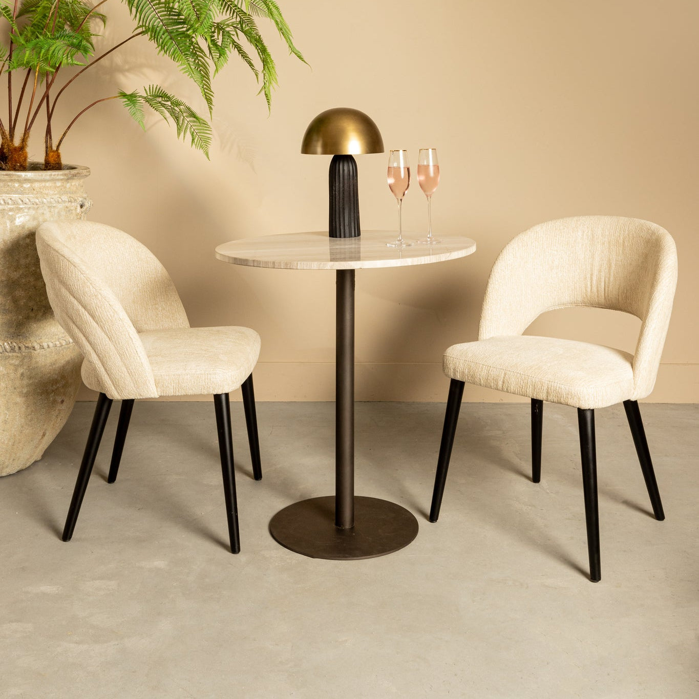 Restauranttafel Plaza | Wit Marmer