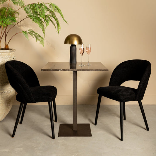 Restauranttafel Plaza | Bruin Marmer