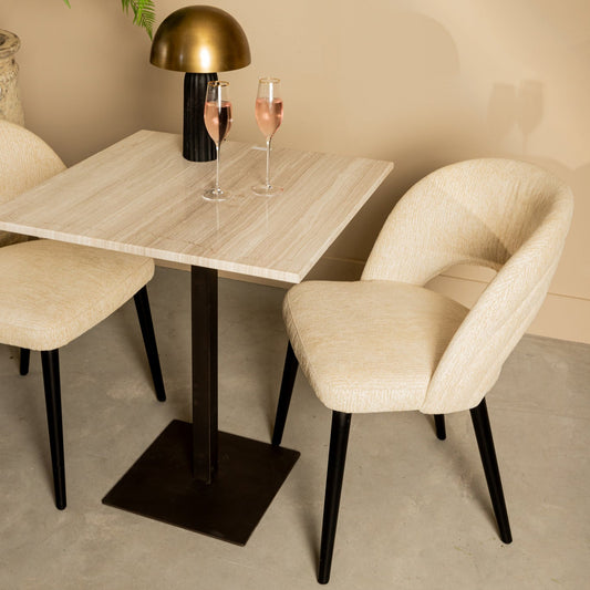 Restauranttafel Plaza | Wit Marmer