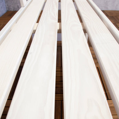 Tuinbank Friesen | Wit Dennenhout