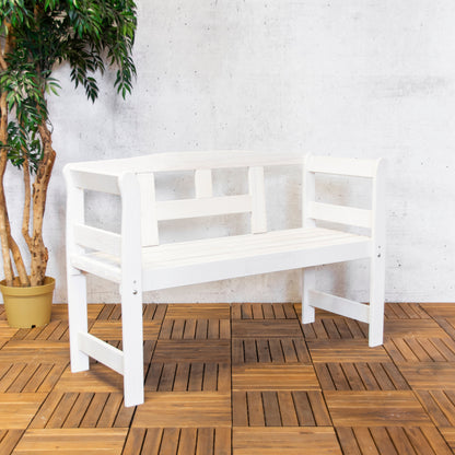 Tuinbank Friesen | Wit Dennenhout