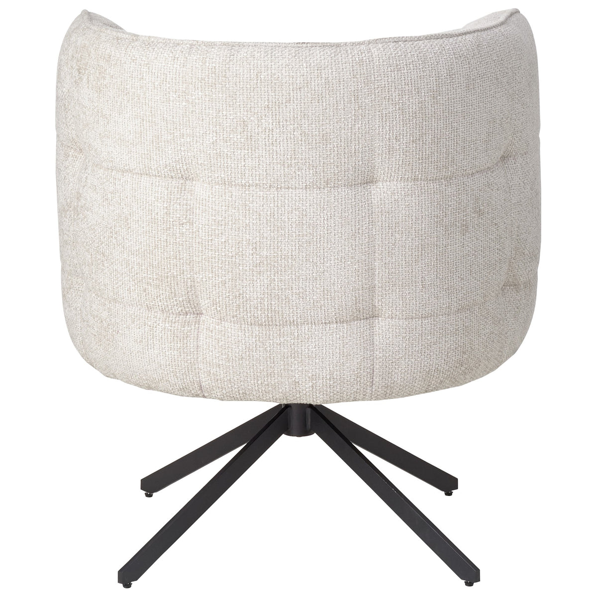 Eetkamerstoel Odin | Cream | Magazijn leegverkoop — Zijaanzicht - witfoto