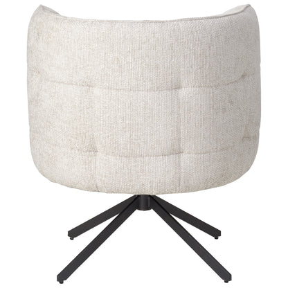 Eetkamerstoel Odin | Cream | Magazijn leegverkoop — Zijaanzicht - witfoto
