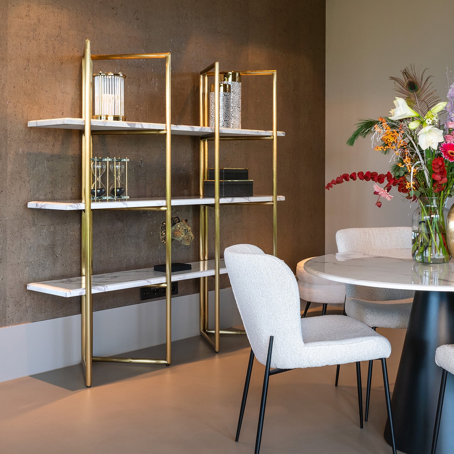 Wandkast Lagrande | Wit Marmer