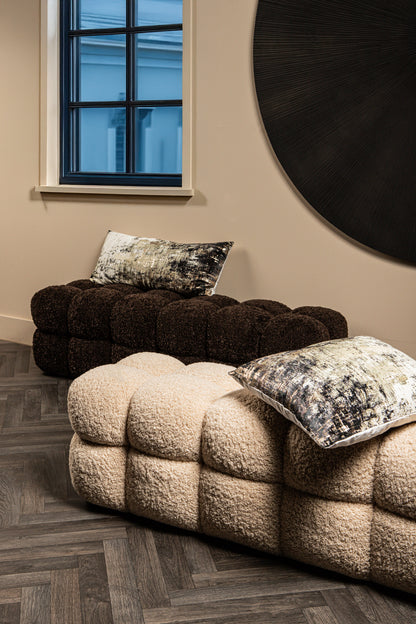 Halbank Teddy | Beige — Vooraanzicht - sfeer