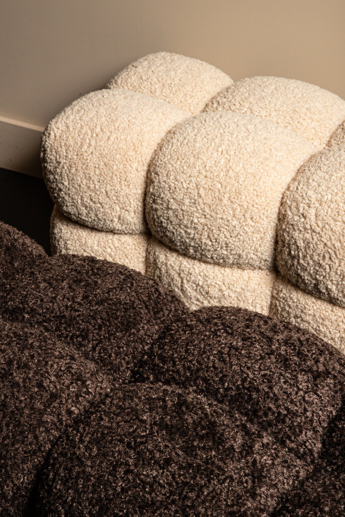 Halbank Teddy | Beige — Detail