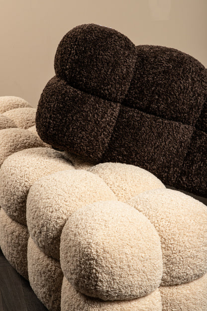 Halbank Teddy | Beige — Detail