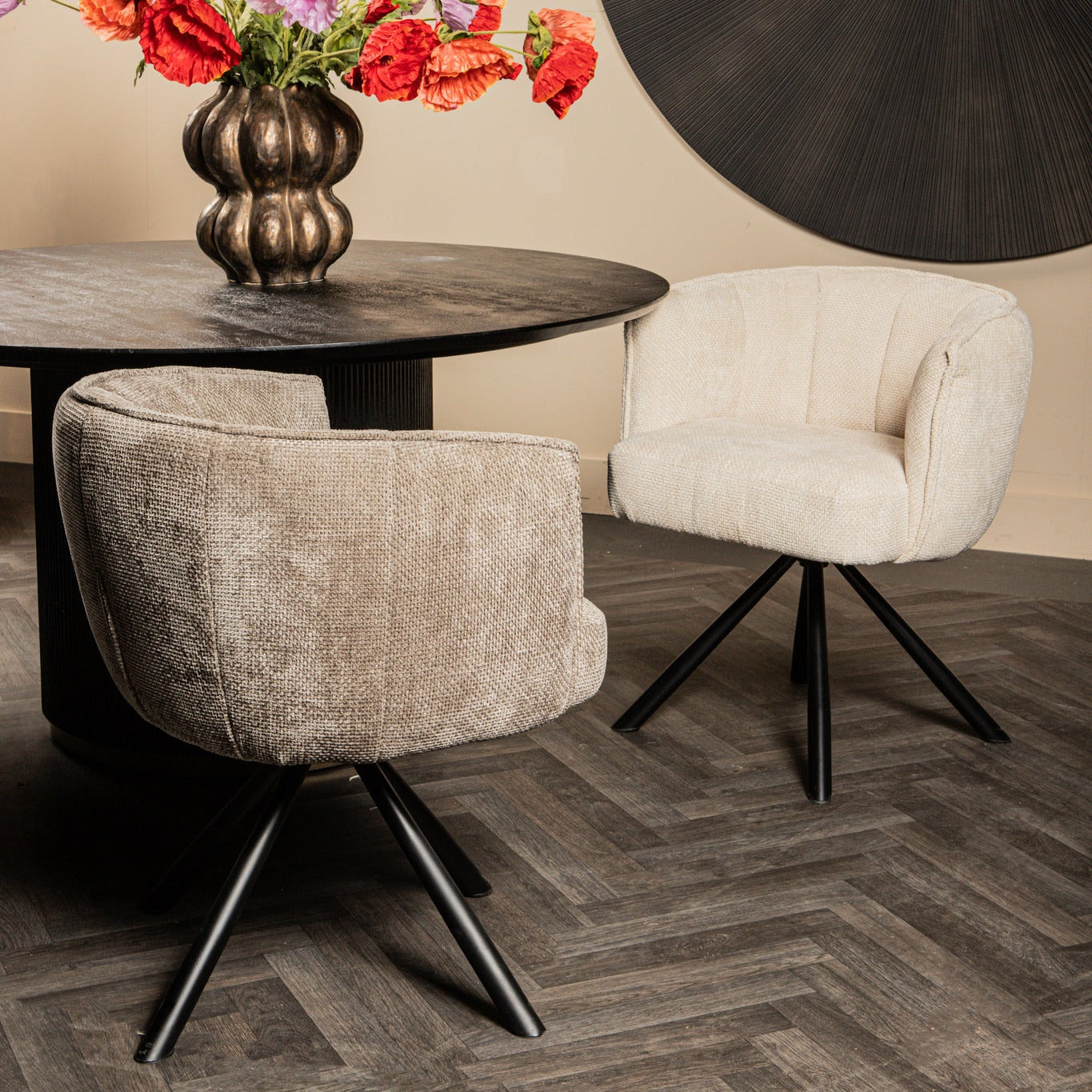 Eetkamerstoel Como | Grijs