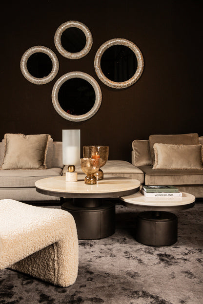 Salontafel Bregt | Hoog | Beige Marmer | Magazijn leegverkoop — Algemene Sfeerfoto