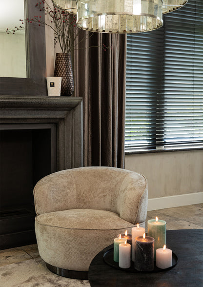 Draaifauteuil Filou | Beige — Algemene Sfeerfoto