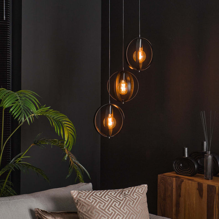 Hanglamp Turn Around | Charcoal Zwart