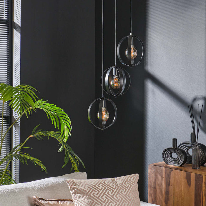 Hanglamp Turn Around | Charcoal Zwart