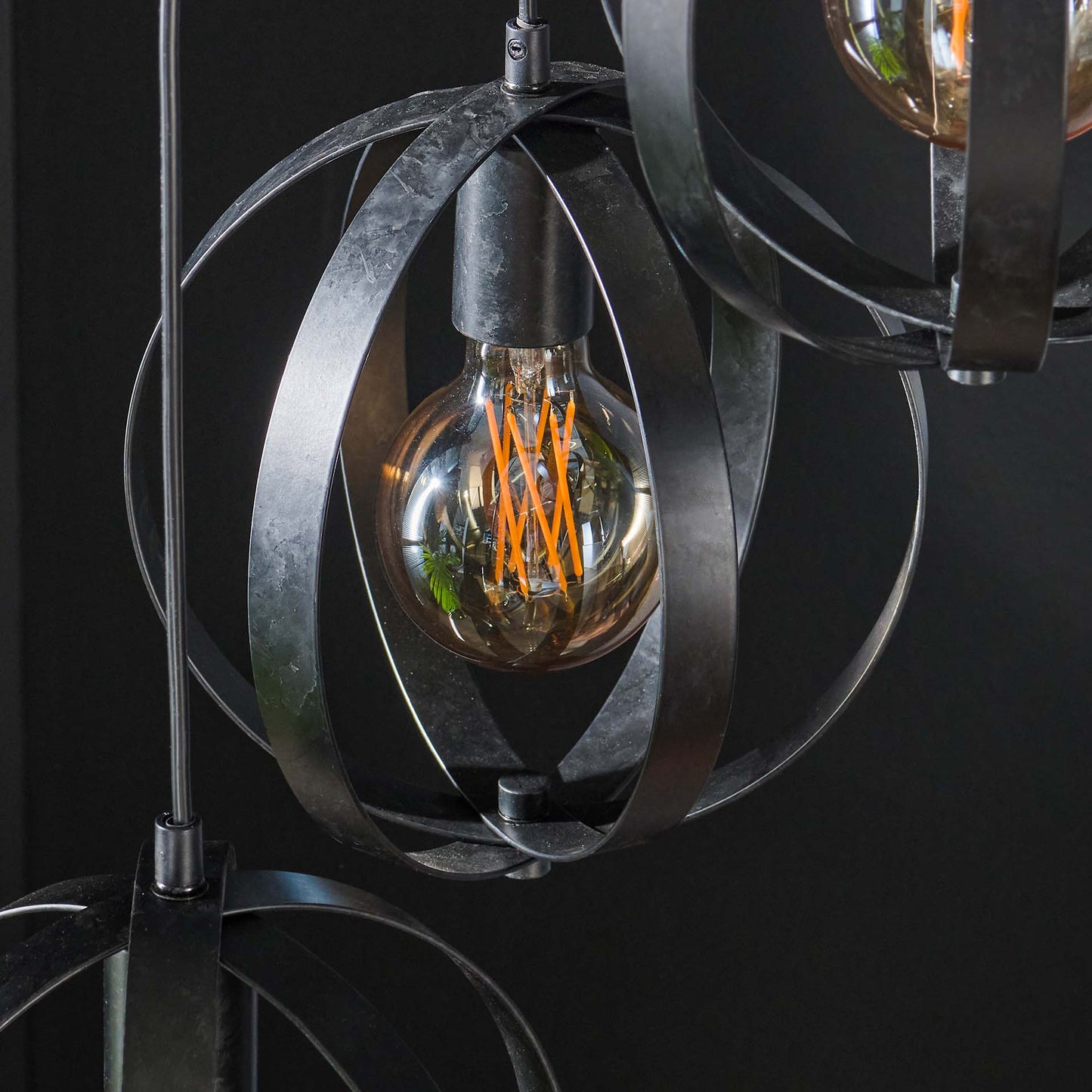 Hanglamp Turn Around | Charcoal Zwart