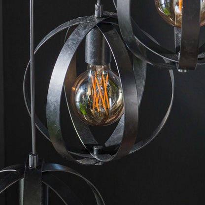 Hanglamp Turn Around | Charcoal Zwart