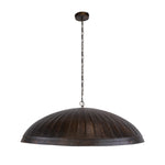 Hanglamp Guard smoked brown, vooraanzicht op witte achtergrond