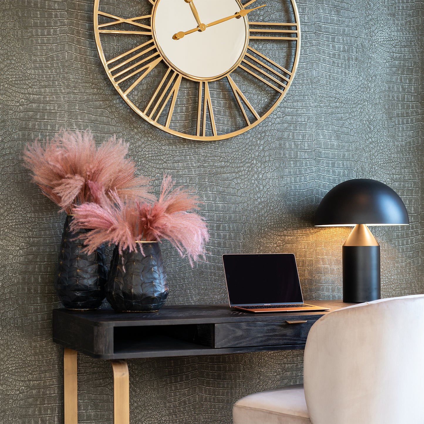 Bureau Blackbone | Zwart Eikenhout