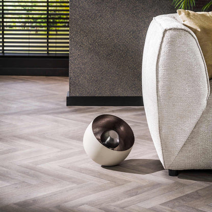 Tafellamp Aron | Ø28 | Grijs Aluminium