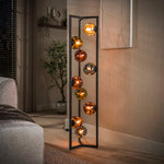 Vloerlamp Stellar | 9 Lichts | Artic Zwart