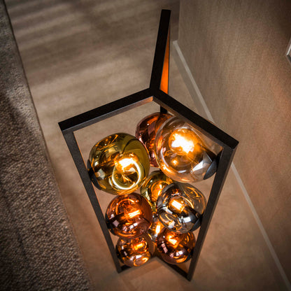 Vloerlamp Stellar | 9 Lichts | Artic Zwart