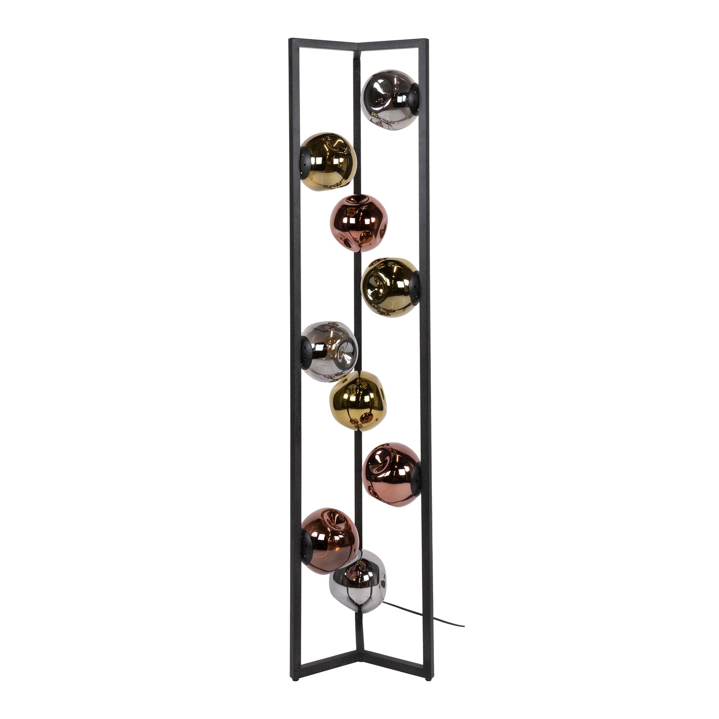 Vloerlamp Stellar | 9 Lichts | Artic Zwart