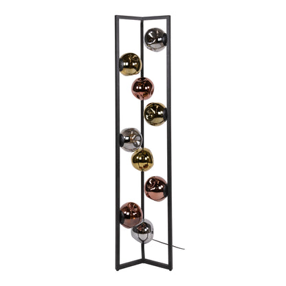 Vloerlamp Stellar | 9 Lichts | Artic Zwart