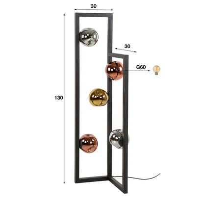 Vloerlamp 5L Stellar
