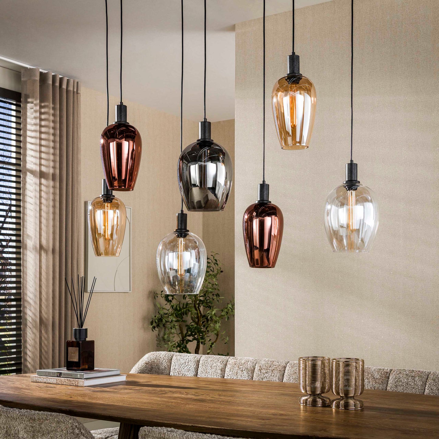 Hanglamp Harvard | Metaal Grijs