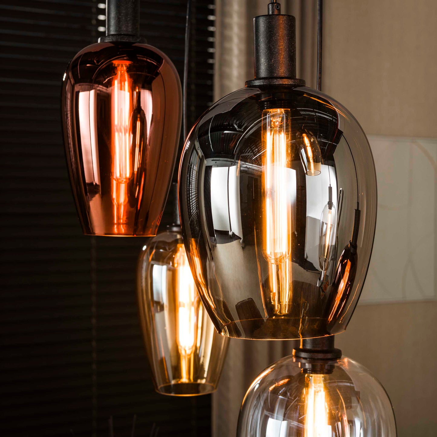 Hanglamp Harvard | Metaal Grijs