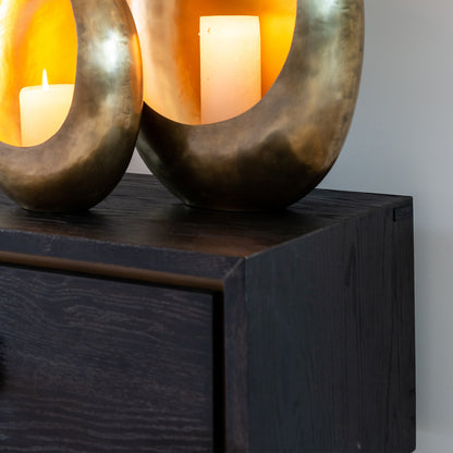 TV-Meubel Hunter | Zwart Eikenhout