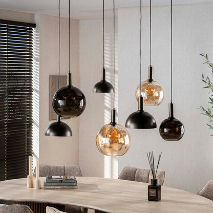 Hanglamp Lumo | Bruin Metaal