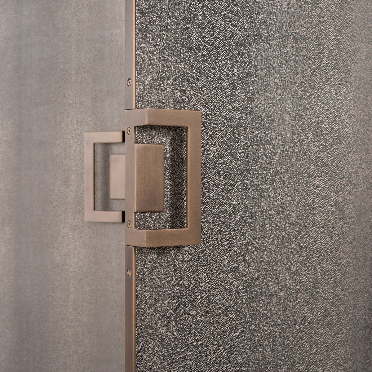 Opbergkast Bloomville goud glas