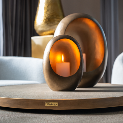 Salontafelset Bloomville | Zwart Eikenhout