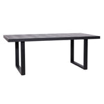 Eettafel Blax | Rechthoekig | Zwart Eikenhout