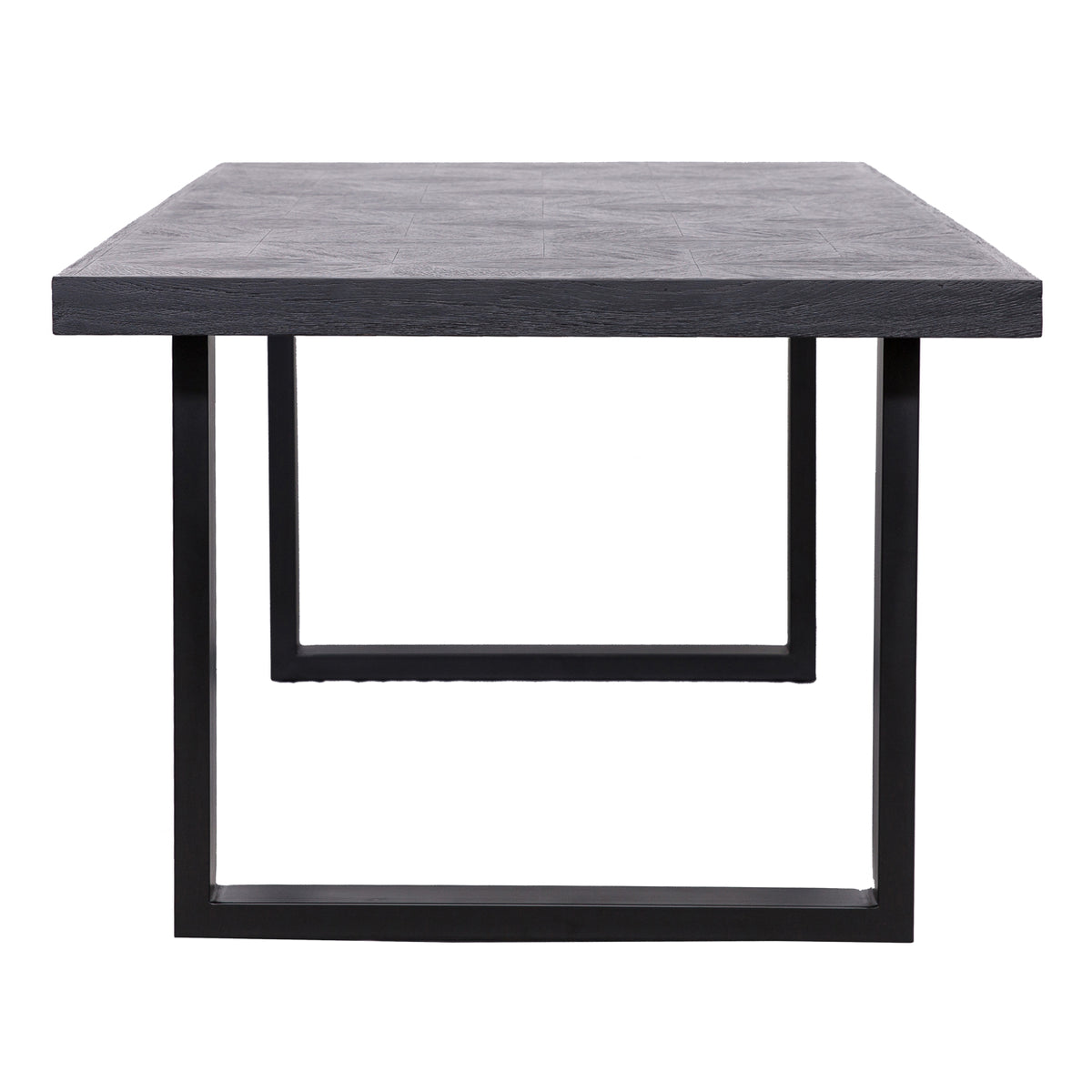 Eettafel Blax | Rechthoekig | Zwart Eikenhout
