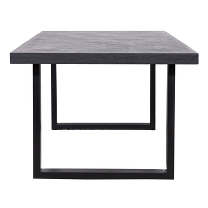 Eettafel Blax | Rechthoekig | Zwart Eikenhout