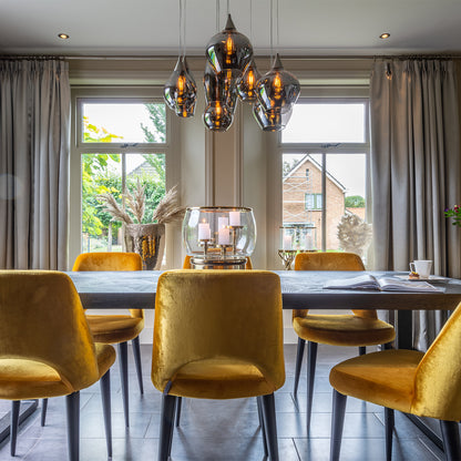 Eettafel Blax | Rechthoekig | Zwart Eikenhout