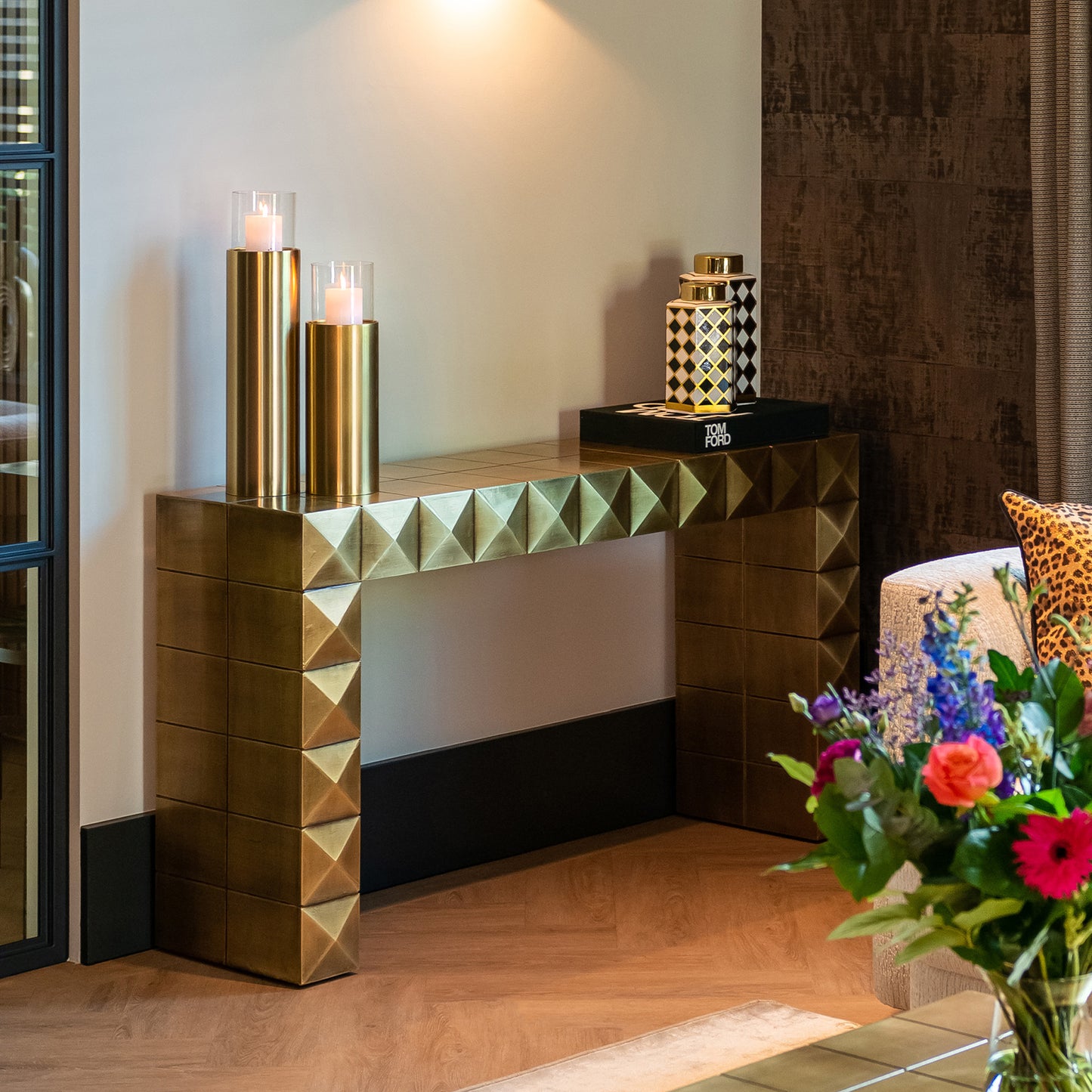 Wandtafel Collada | Brushed Gold