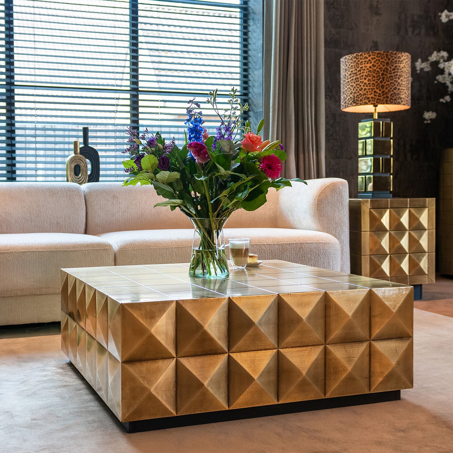 Salontafel Collada | Brushed Gold