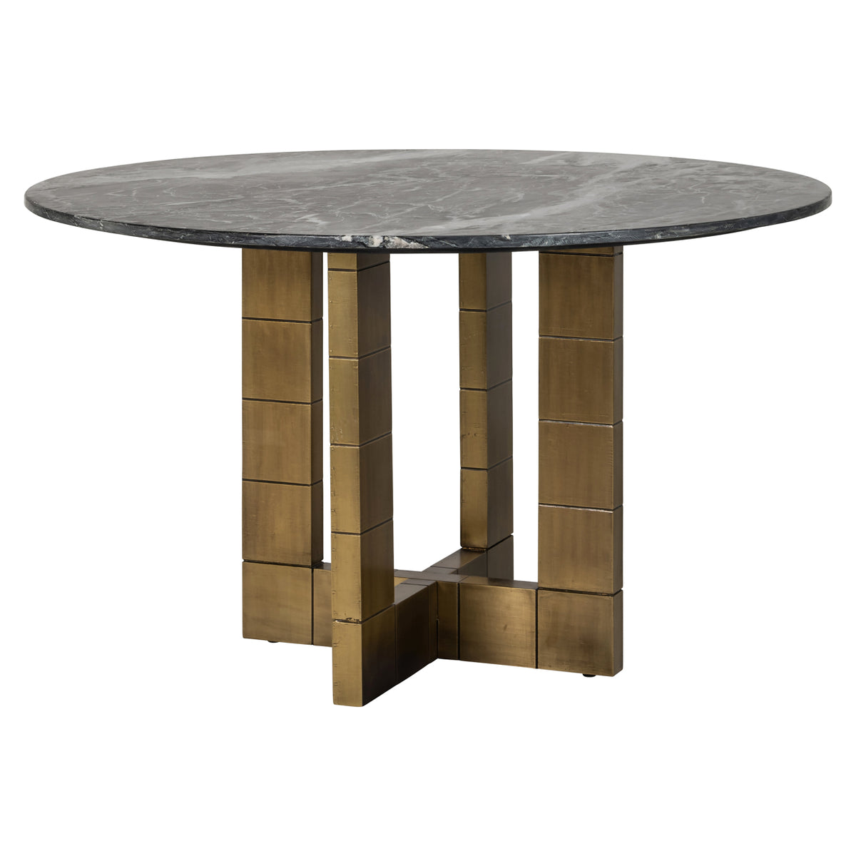 Eettafel Collada diverse kleuren mdf, schuin vooraanzicht op witte achtergrond