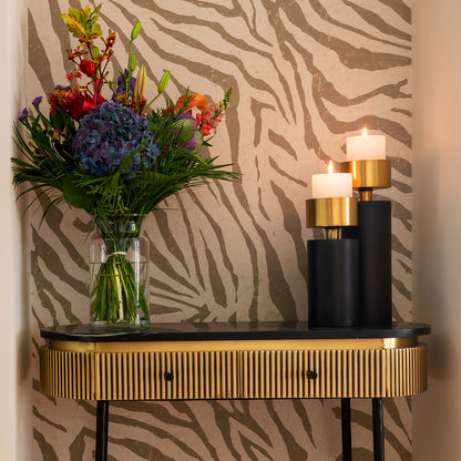 Wandtafel Ironville | Zwart Marmer