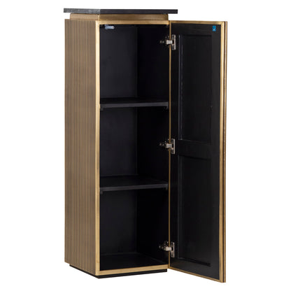 Woonaccessoire Ironville goud mdf, detail van de functie