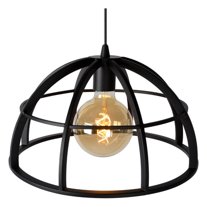 Hanglamp Dikra | Zwart Metaal