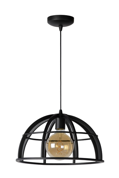 Hanglamp Dikra | Zwart Metaal