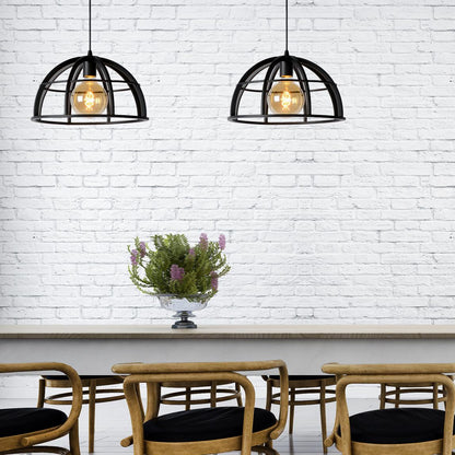 Hanglamp Dikra | Zwart