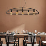 Hanglamp Dikra | Zwart Metaal